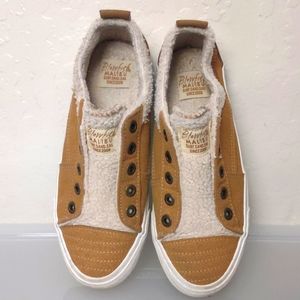Blowfish Low Top Sneakers Tan Cream